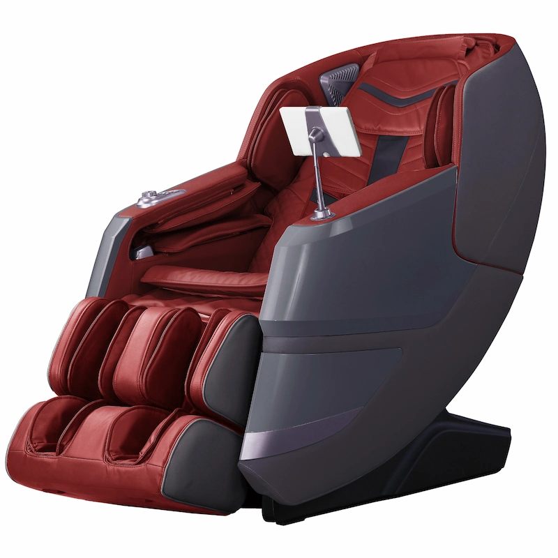 FOCUS III massage chair grey red